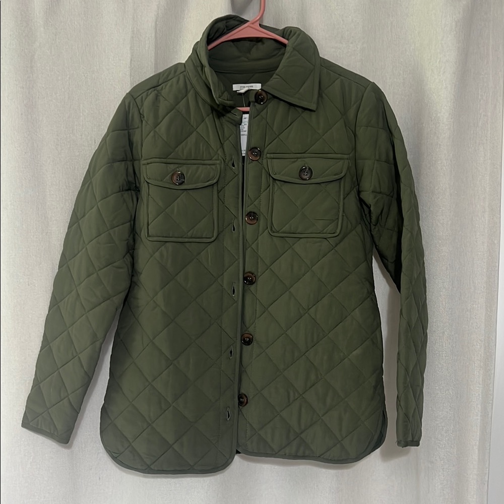 Quilted Green Jacket